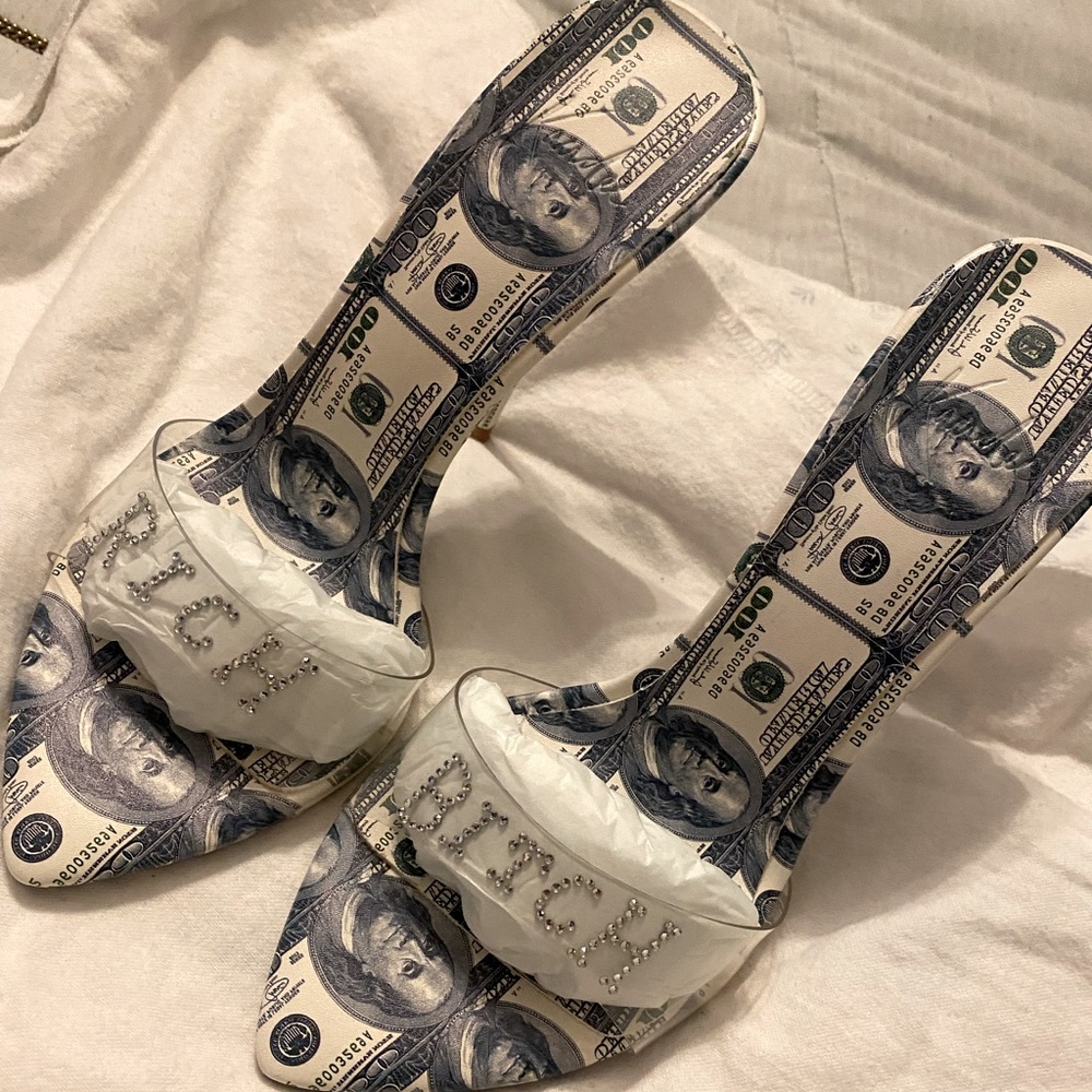 Rich Bitch heels by Kandee